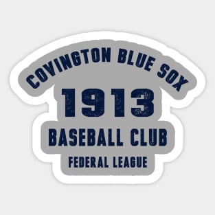 Covington Blue Sox - 1913 Sticker